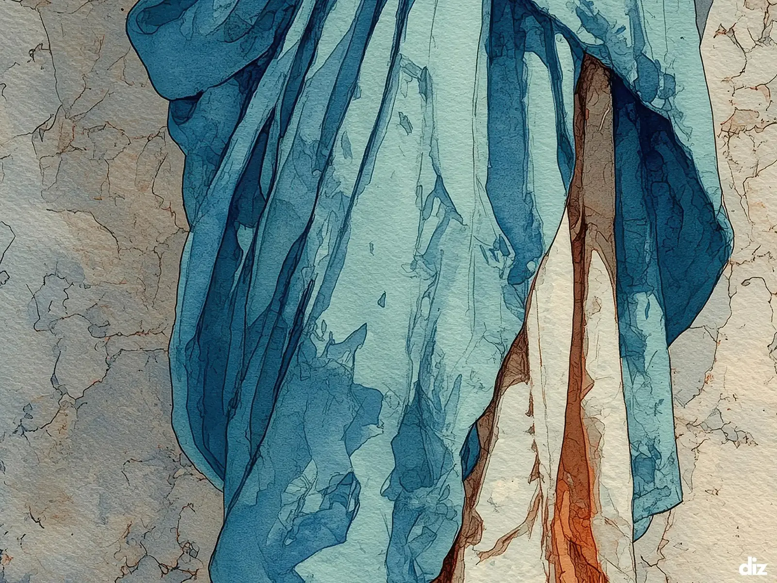 Close-up detail of the flaming Sacred Heart, thorn crown and cross, jesus sacred heart biblical wall art