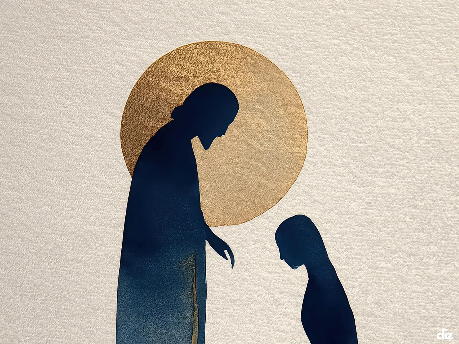 Close-up detail of the flaming Sacred Heart, thorn crown and cross, jesus sacred heart biblical wall art