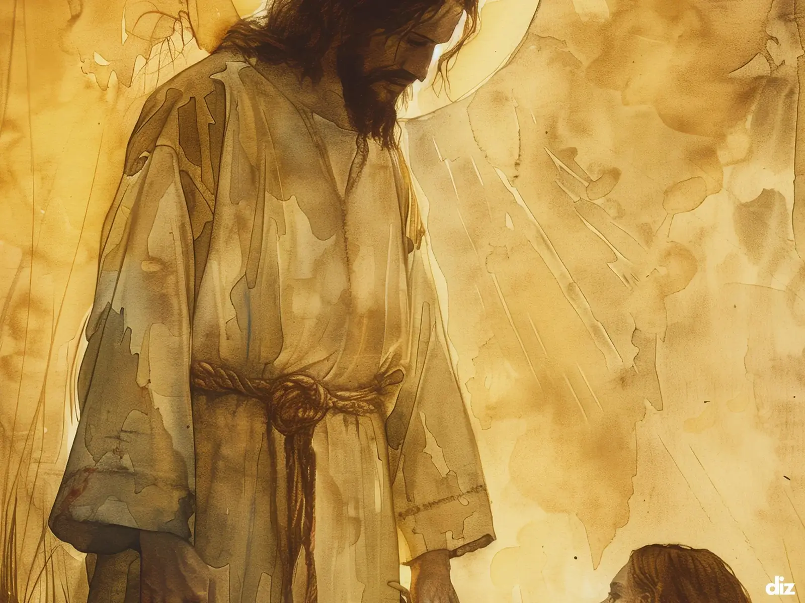 Close-up detail of the flaming Sacred Heart, thorn crown and cross, jesus sacred heart biblical wall art