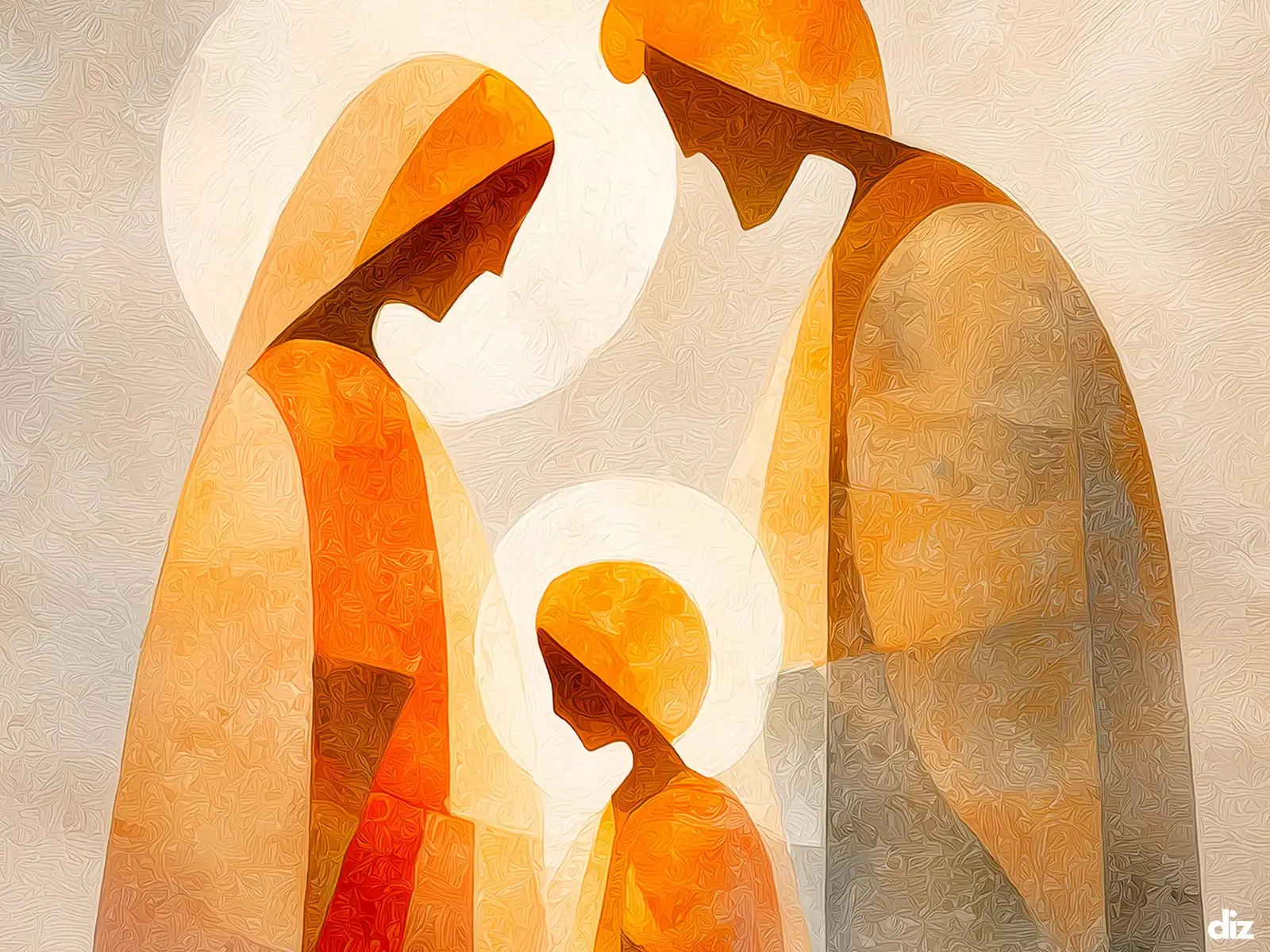 Close-up detail of the flaming Sacred Heart, thorn crown and cross, jesus sacred heart biblical wall art