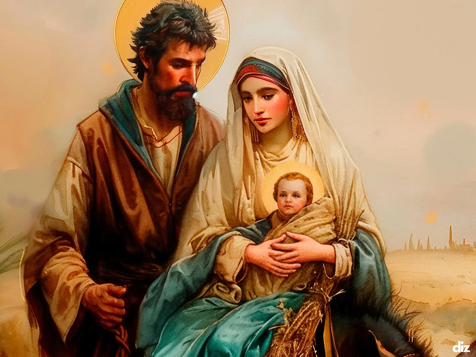 Close-up detail of the flaming Sacred Heart, thorn crown and cross, jesus sacred heart biblical wall art