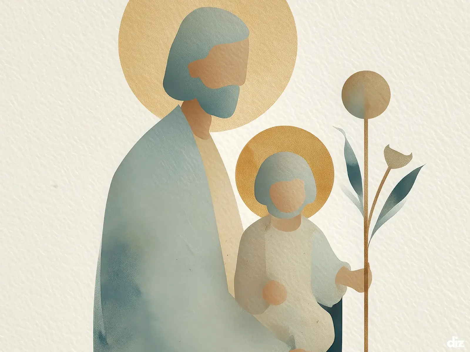 Close-up detail of the flaming Sacred Heart, thorn crown and cross, jesus sacred heart biblical wall art