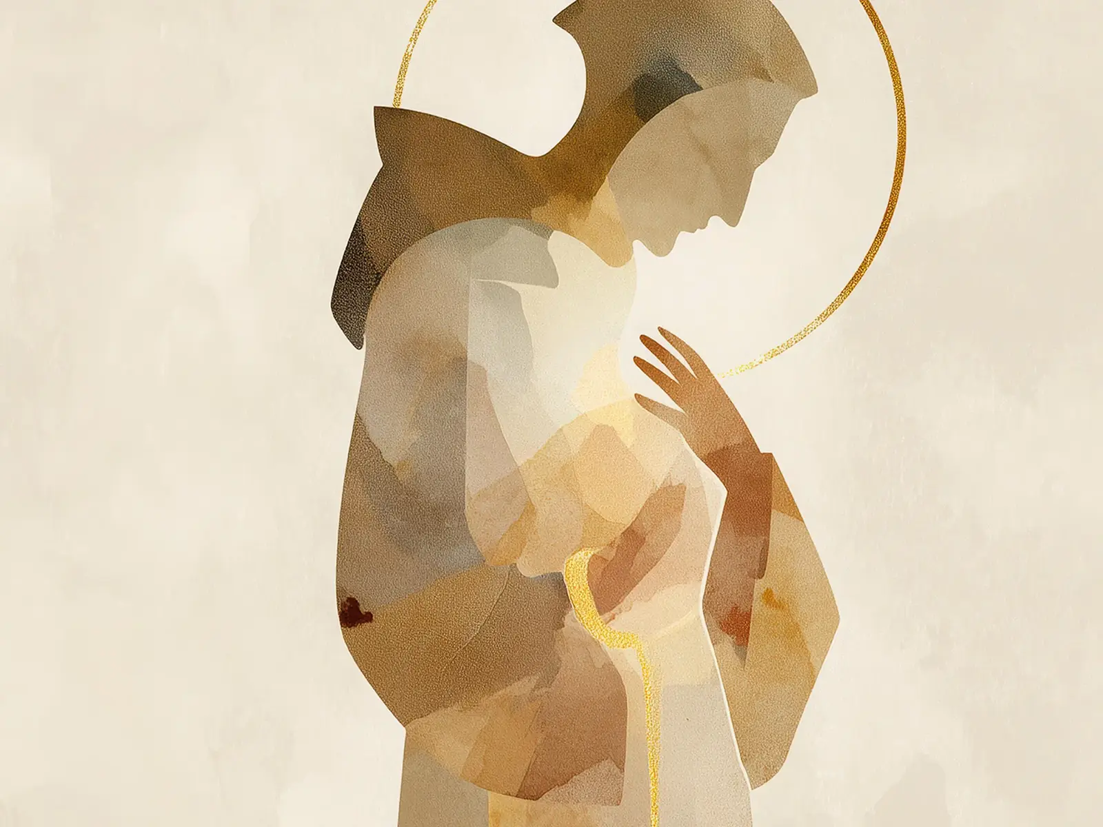 Framed Sacred Heart of Jesus above bed, bedroom sanctuary offering mercy and trust, jesus wall art artwork of jesus