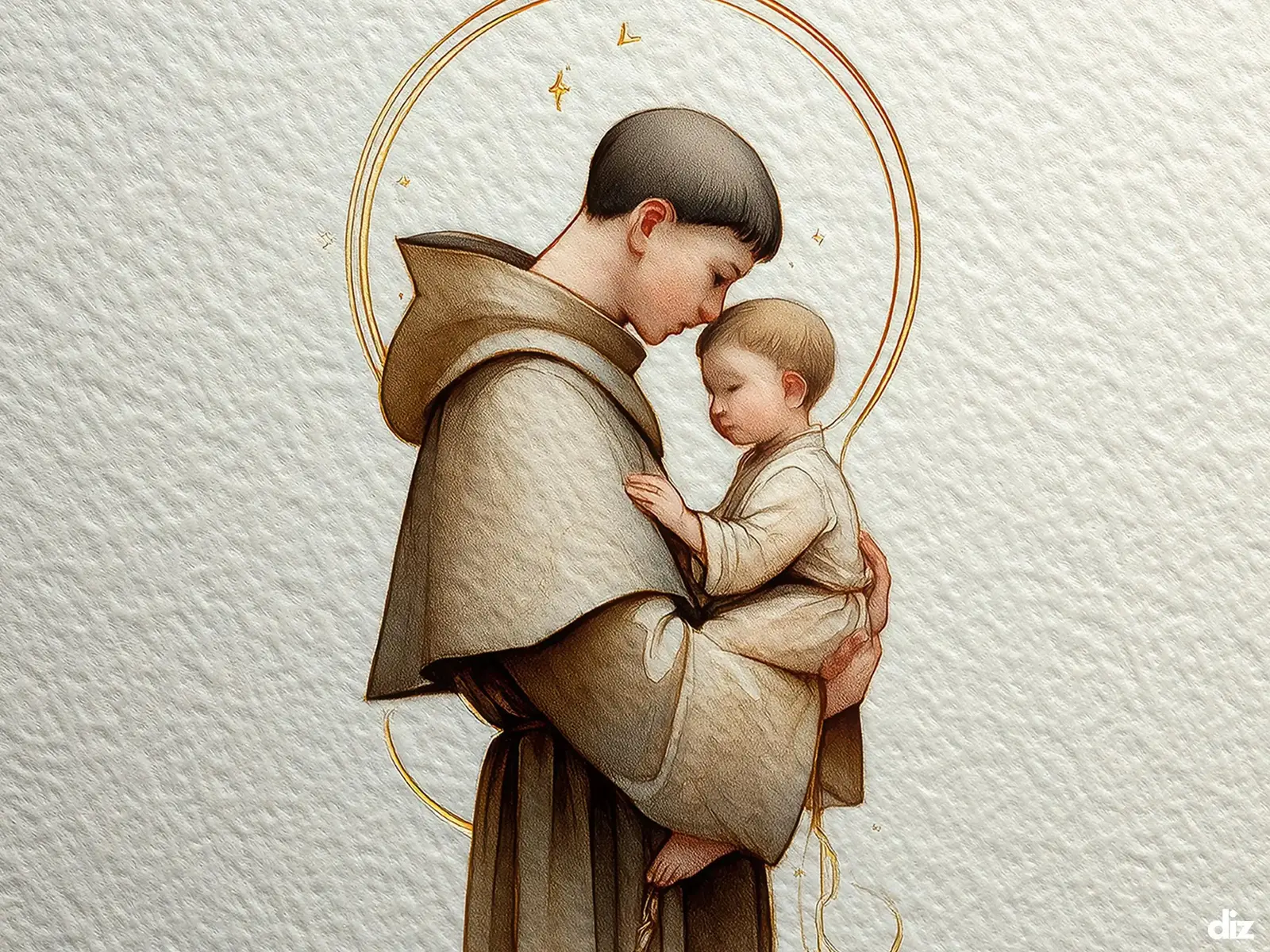 Close-up detail of the flaming Sacred Heart, thorn crown and cross, jesus sacred heart biblical wall art