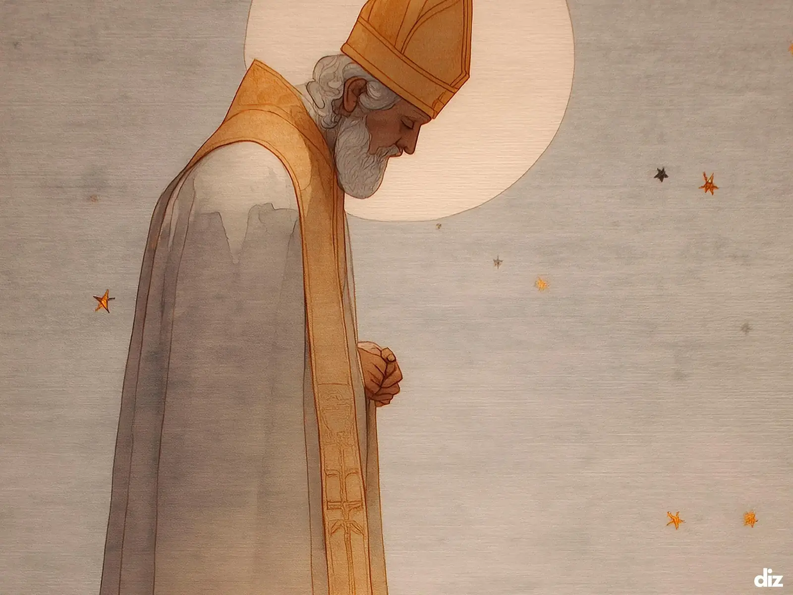 Close-up detail of the flaming Sacred Heart, thorn crown and cross, jesus sacred heart biblical wall art